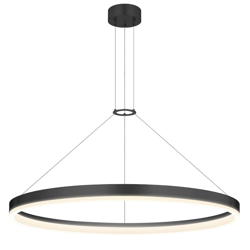Corona Pendant, Satin Black. Picture 1