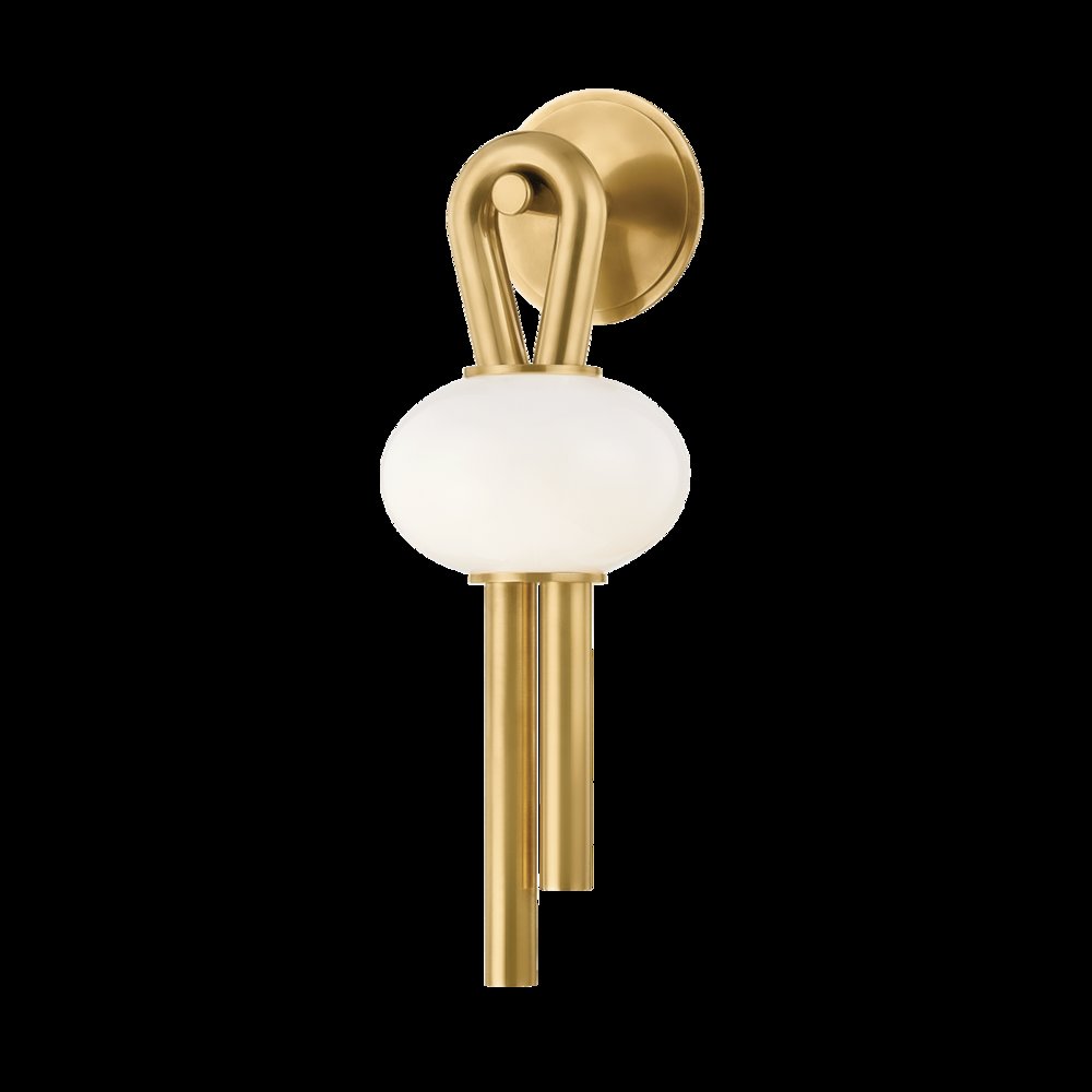 Ala Wall Sconce, Vintage Brass. Picture 1