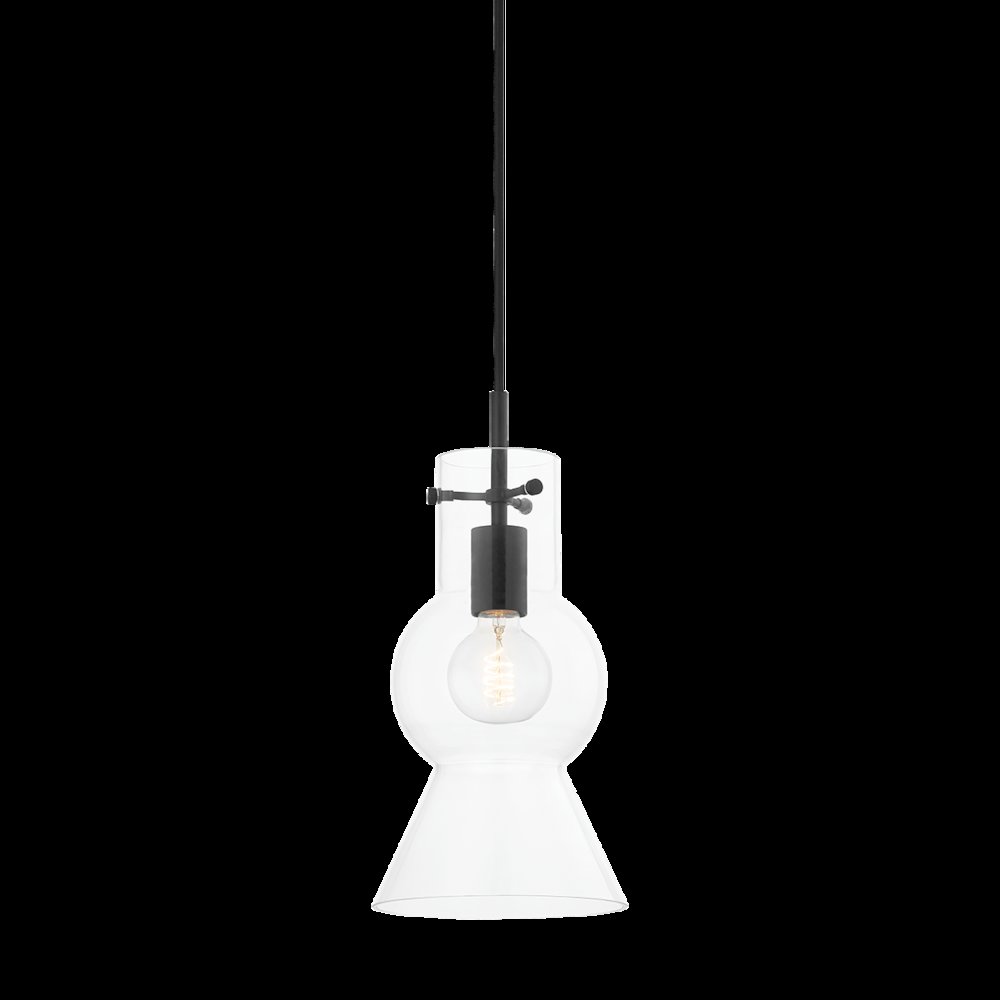 Mirabel Pendant, Soft Black. Picture 1