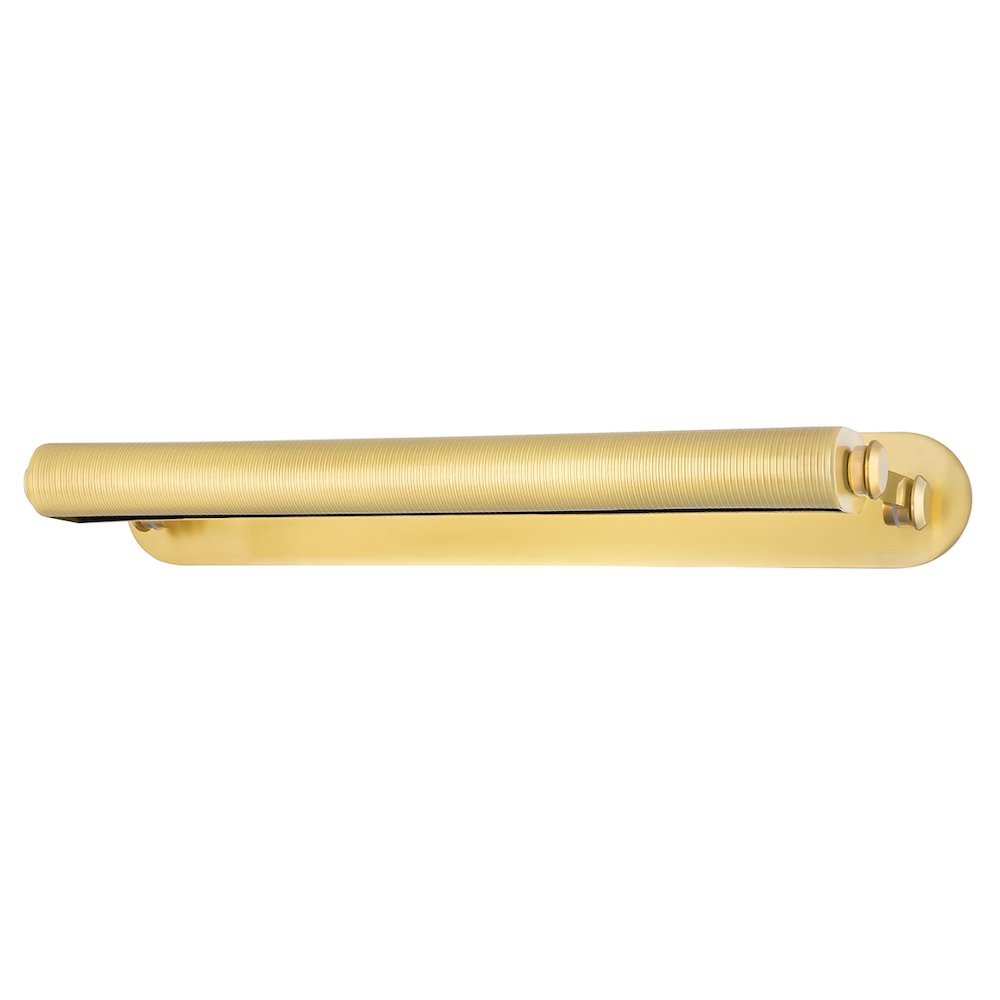 Stockport Picture Light, Aged Brass. Picture 1