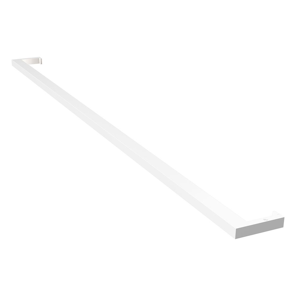 Thin-Line Wall Sconce, Satin White. Picture 1