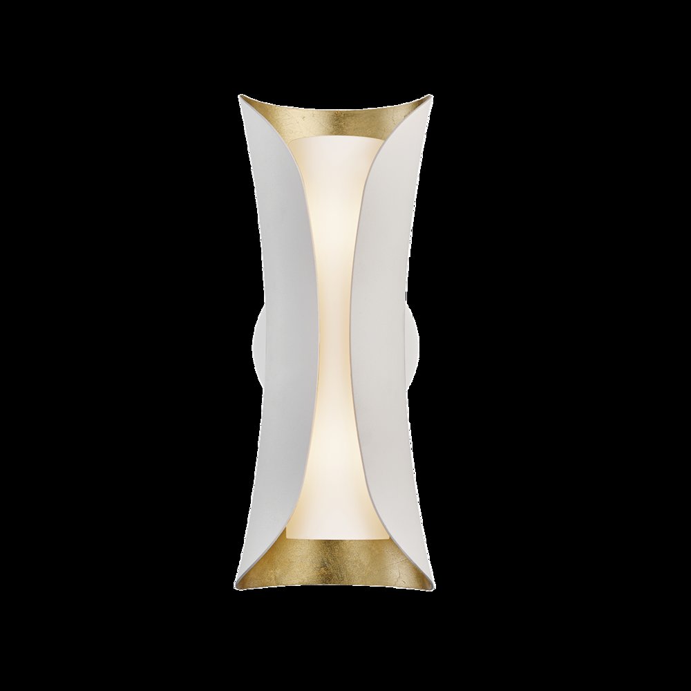 Josie Wall Sconce, Gold Leaf. Picture 1
