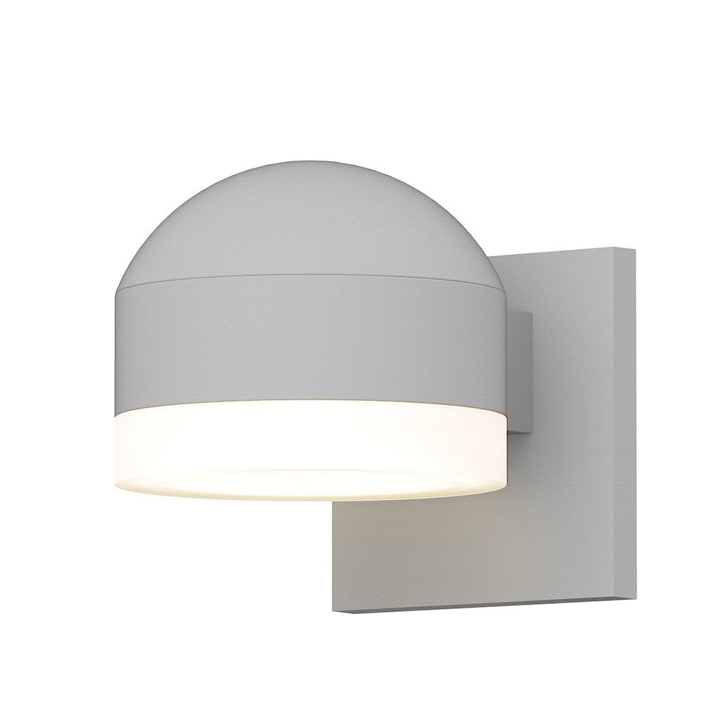 REALS Wall Sconce, Texture White. Picture 1