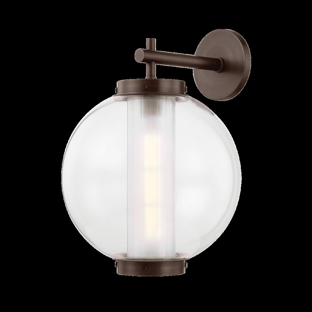 Marco Exterior Wall Sconce, Bronze. Picture 1