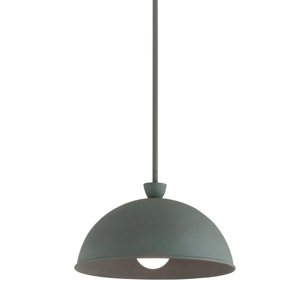 Tygo Pendant In Verdigris Color. Picture 1