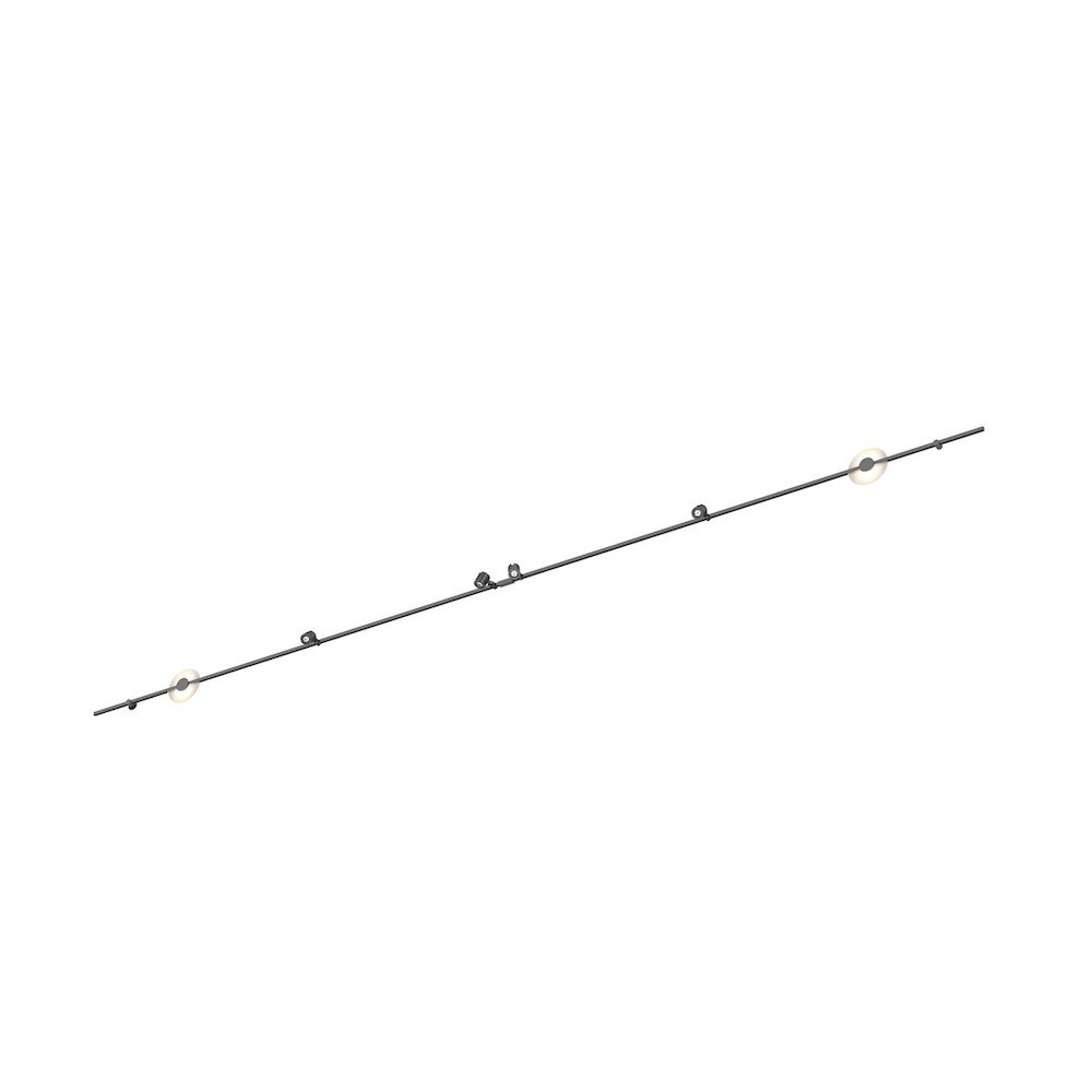 Suspenders Wall Sconce, Satin Black. Picture 1