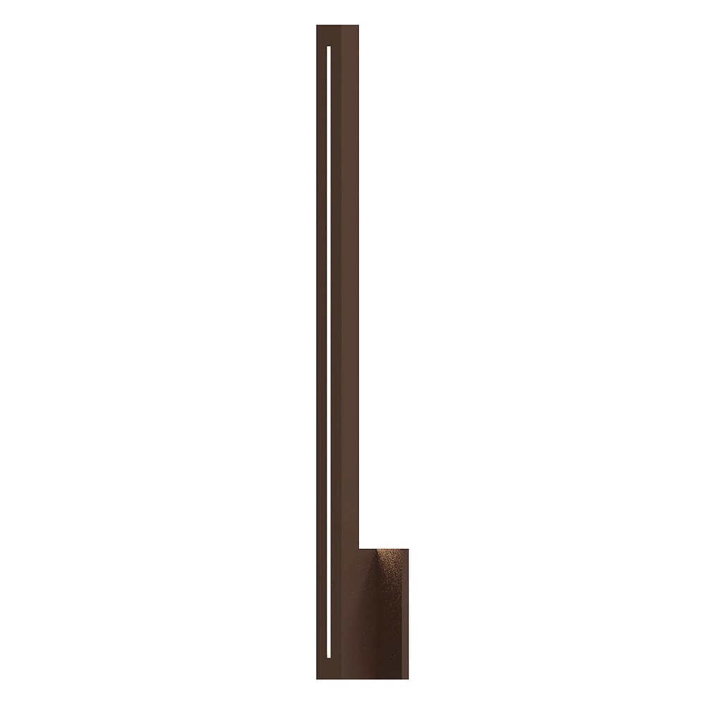 Stripe Wall Sconce, Textured Bronze. Picture 1
