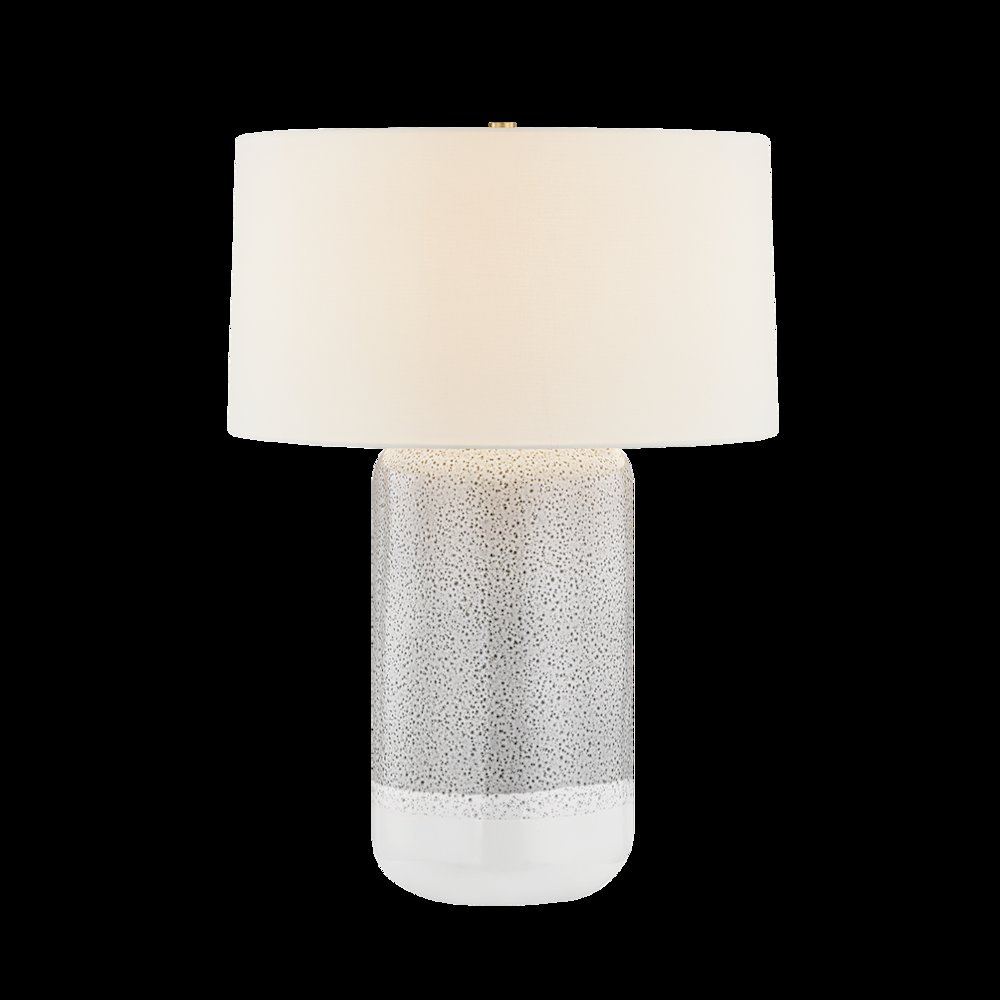 Washingtonville Table Lamp, Aged Brass. Picture 1