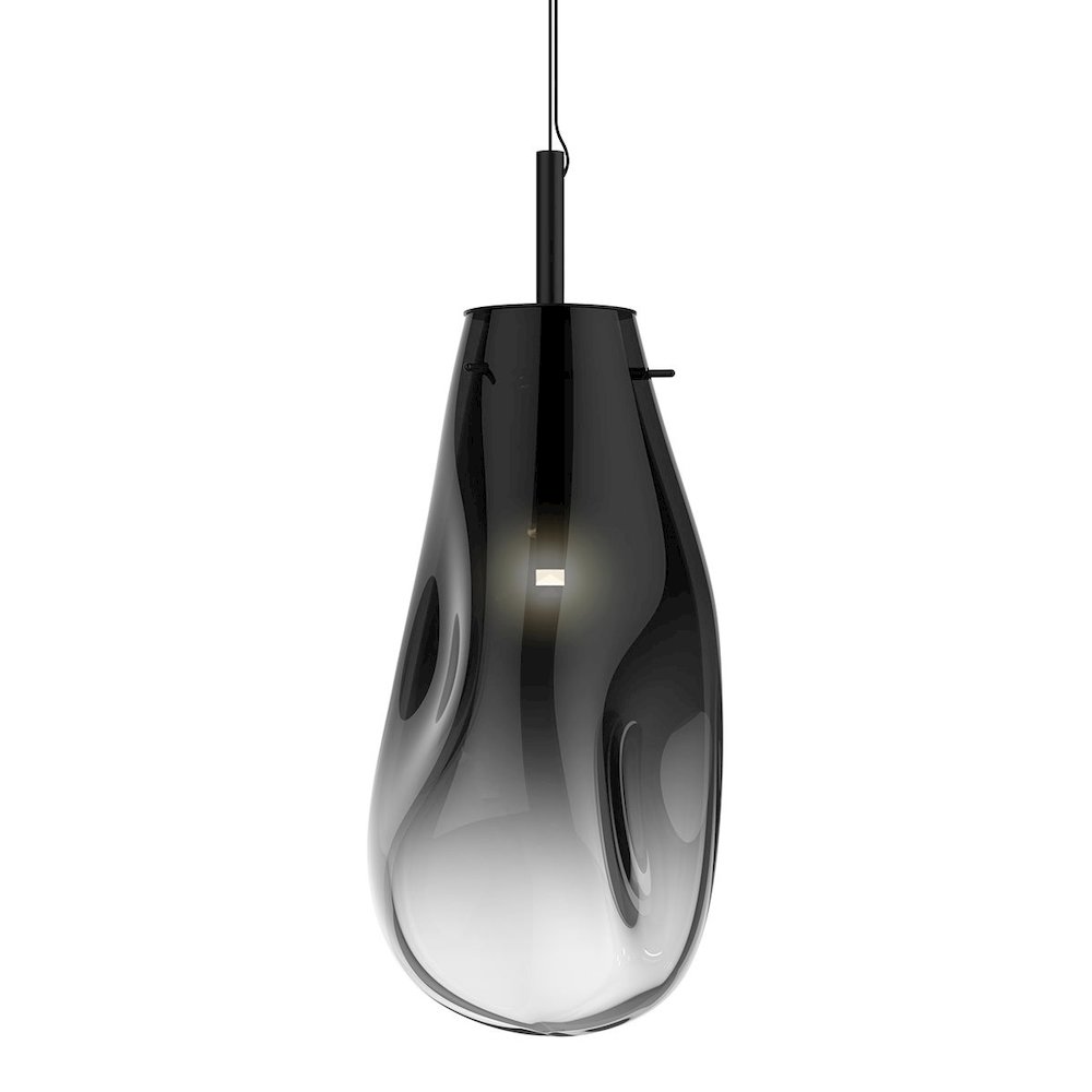 Liquid Pendant, Satin Black. Picture 1