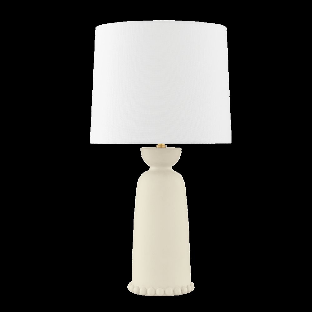 Rhea Table Lamp, Aged Brass. Picture 1