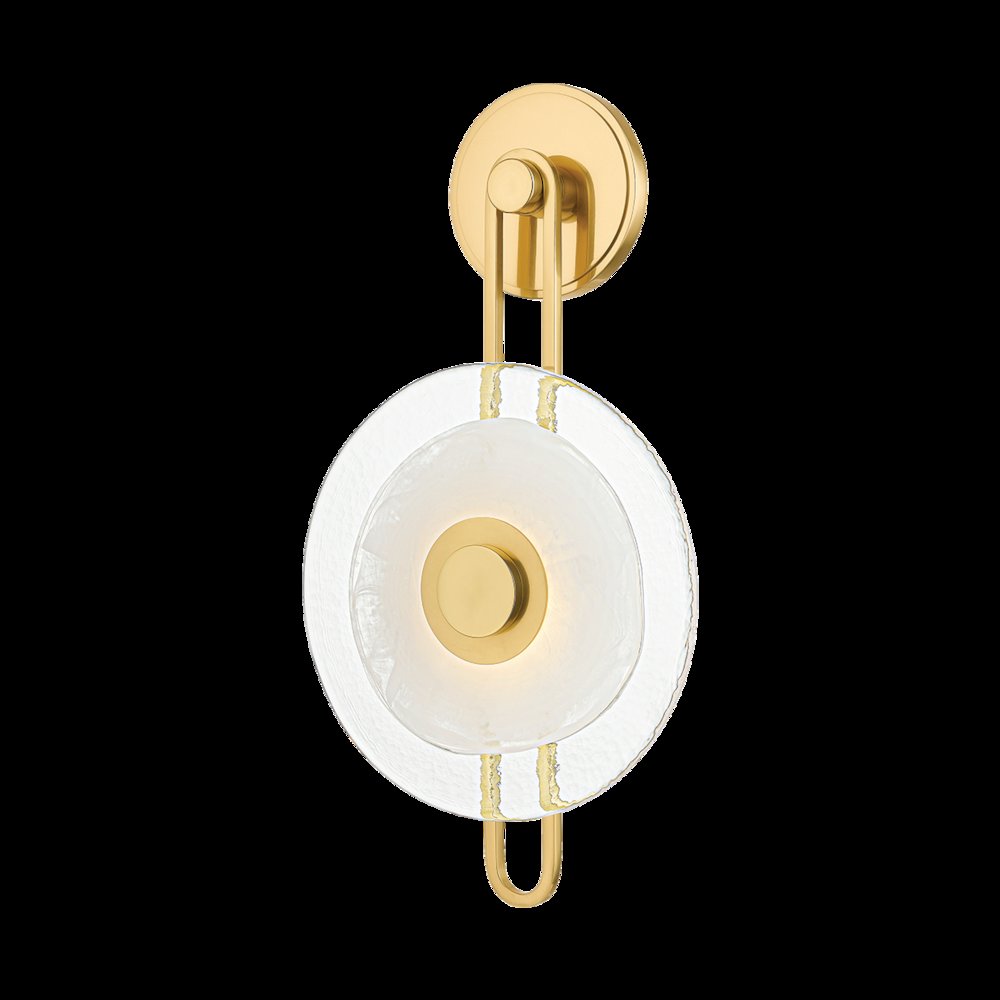 Keuka Park Wall Sconce, Aged Brass. Picture 1