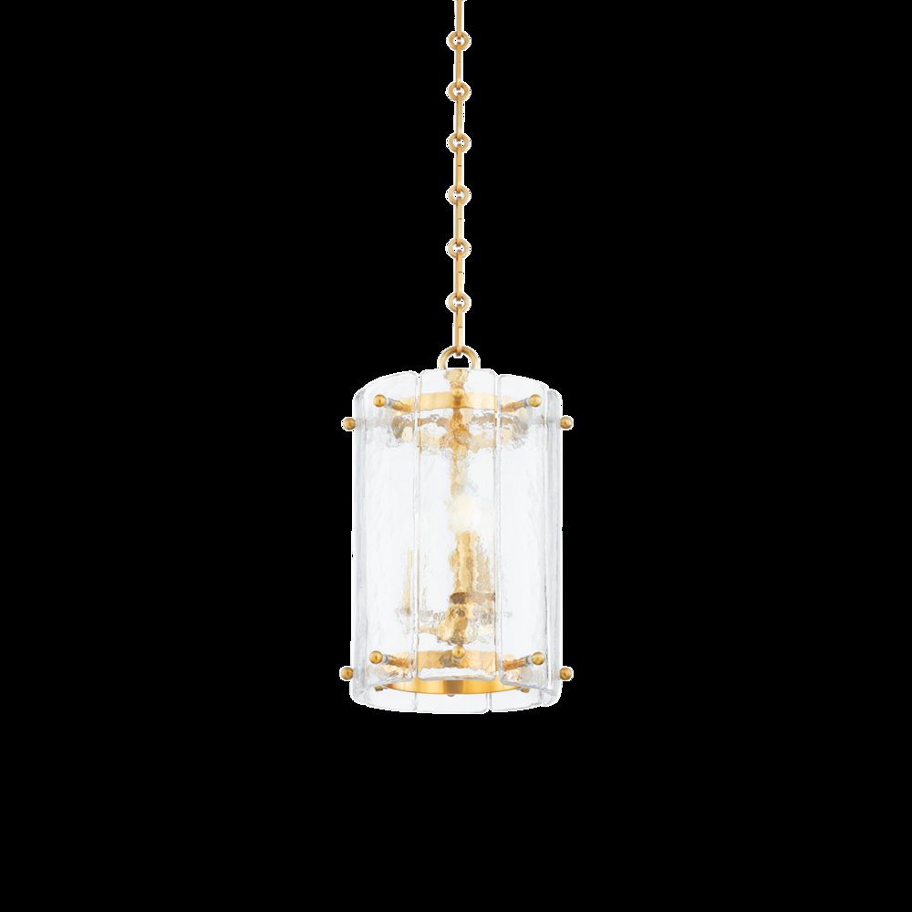 Rio Lantern, Vintage Polished Brass. Picture 1