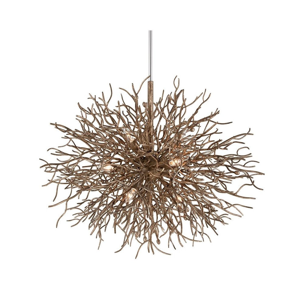 Sierra Chandelier In Vienna Bronze Color. Picture 1