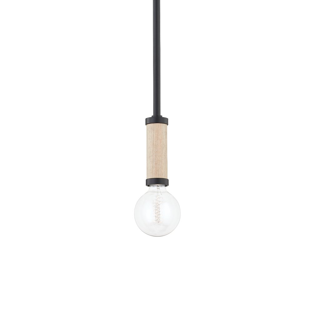 Cruiz Pendant, Soft Black. Picture 1