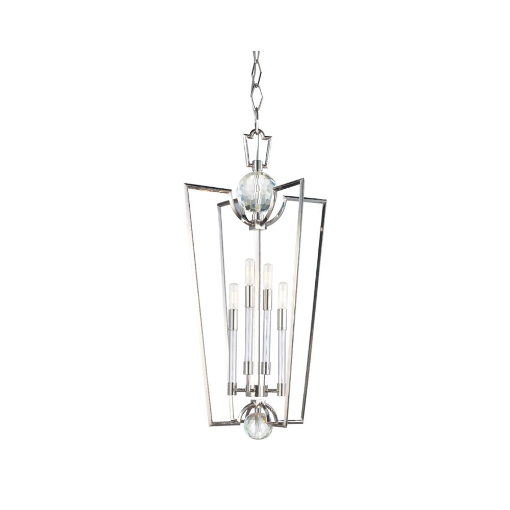 Waterloo Lantern, Polished Nickel. Picture 1