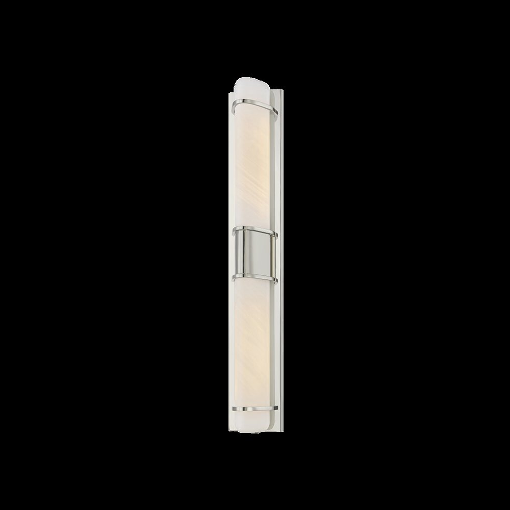 Tottenville Wall Sconce, Polished Nickel. Picture 1
