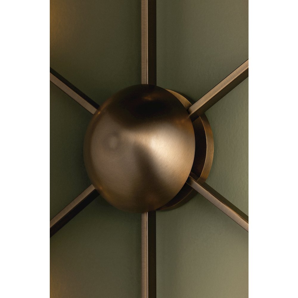 Giovanni Wall Sconce, Patina Brass. Picture 3
