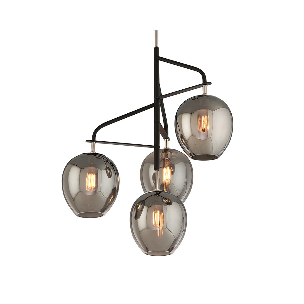 Odyssey Chandelier, Texture Black. Picture 1