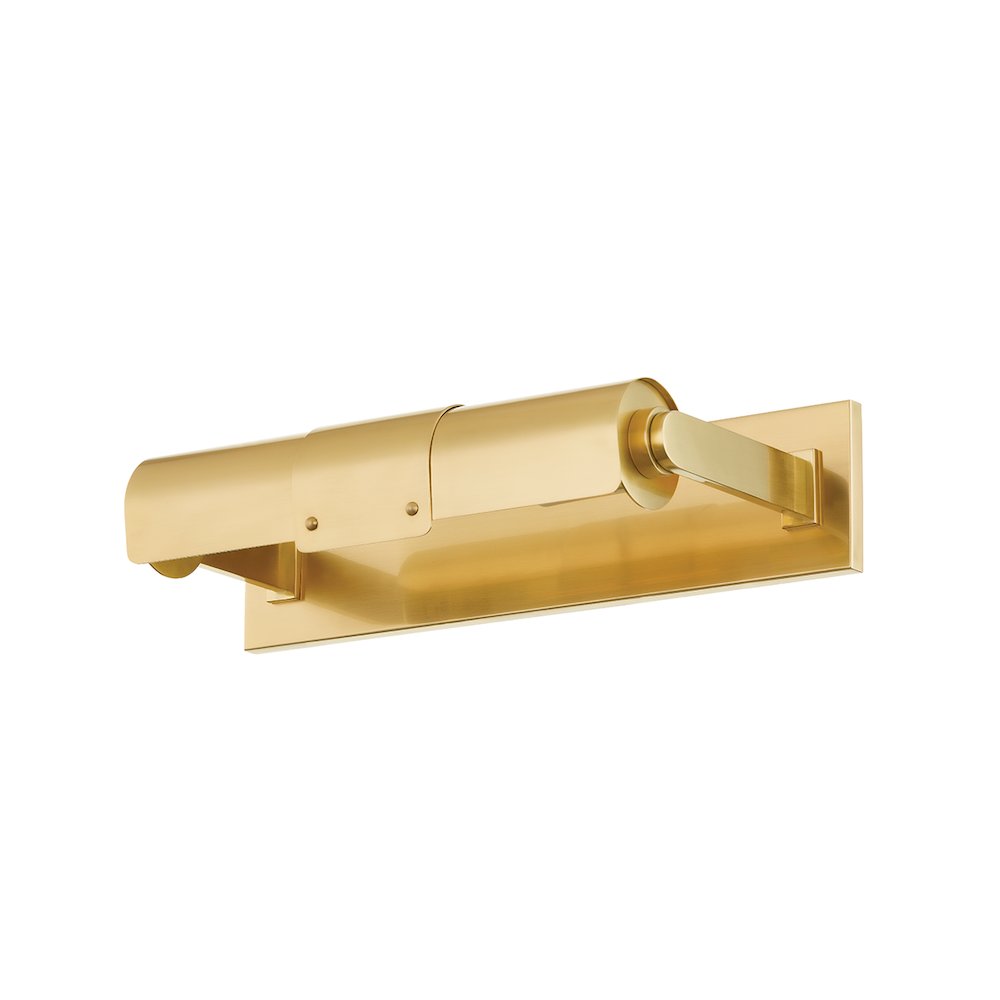 Oneonta Picture Light, Aged Brass. Picture 1