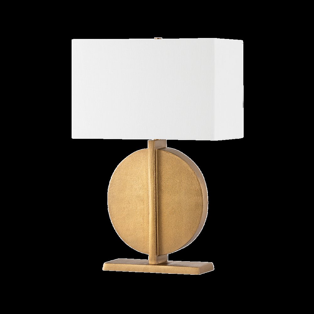 Colma Table Lamp, Patina Brass. Picture 1