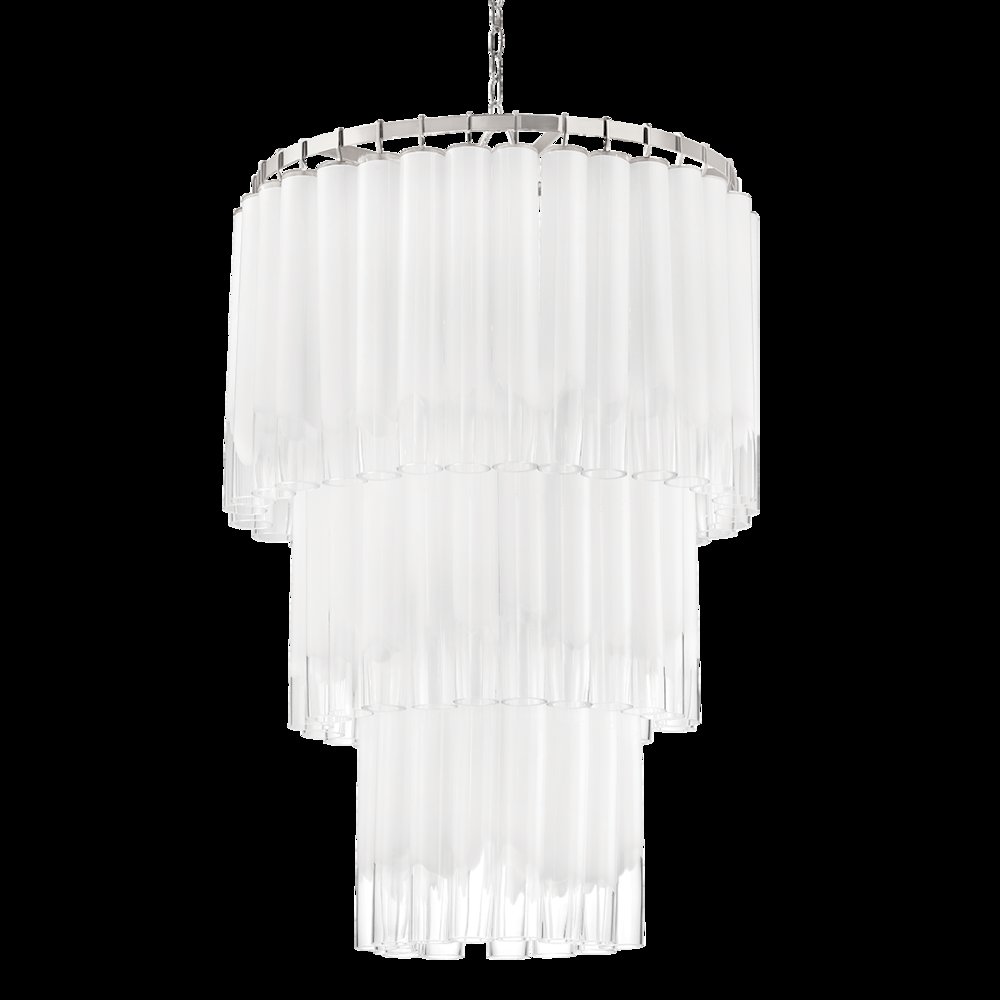 Tyrell Chandelier, Polished Nickel. Picture 1