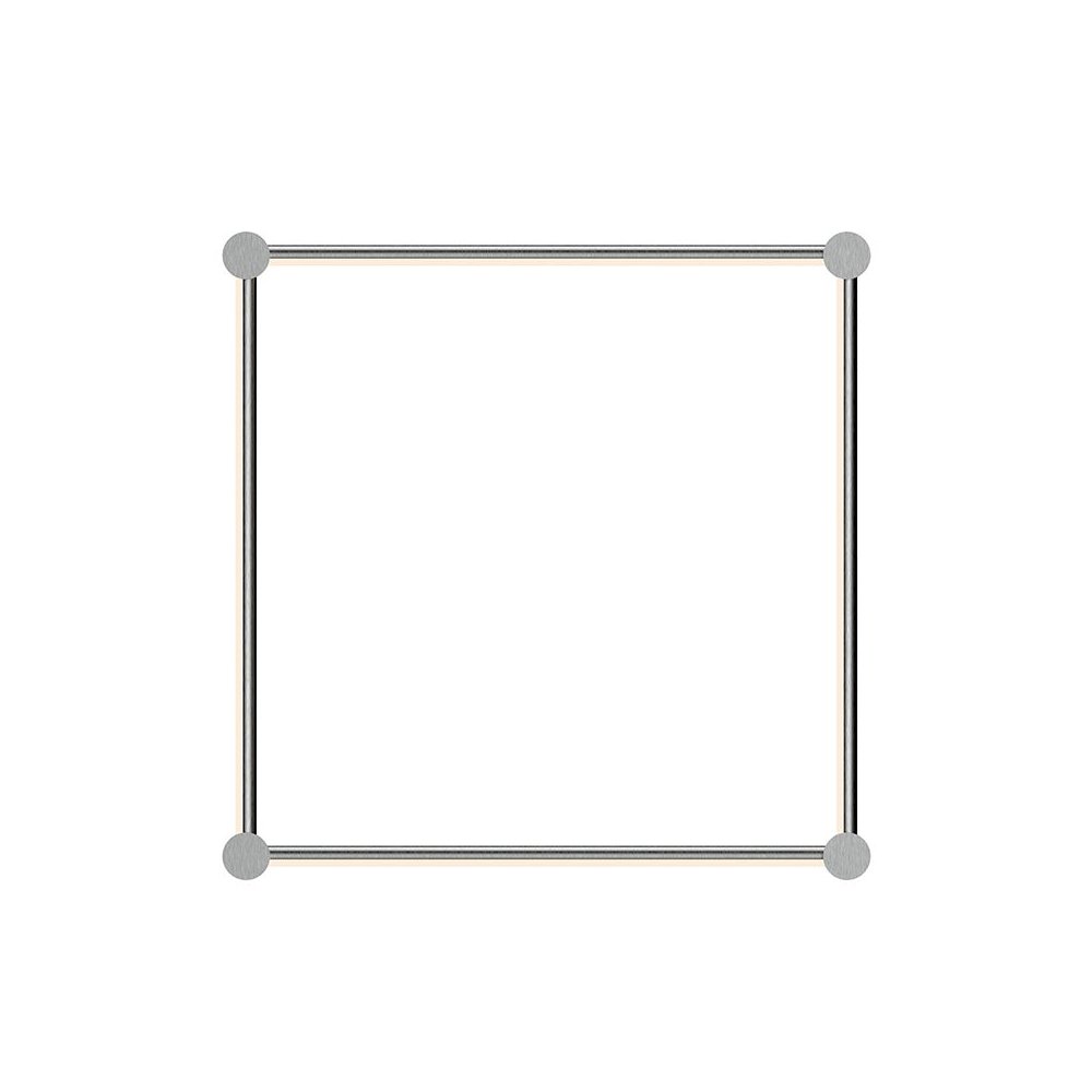 Purolinear 360 Bath and Vanity, Satin Chrome. Picture 1