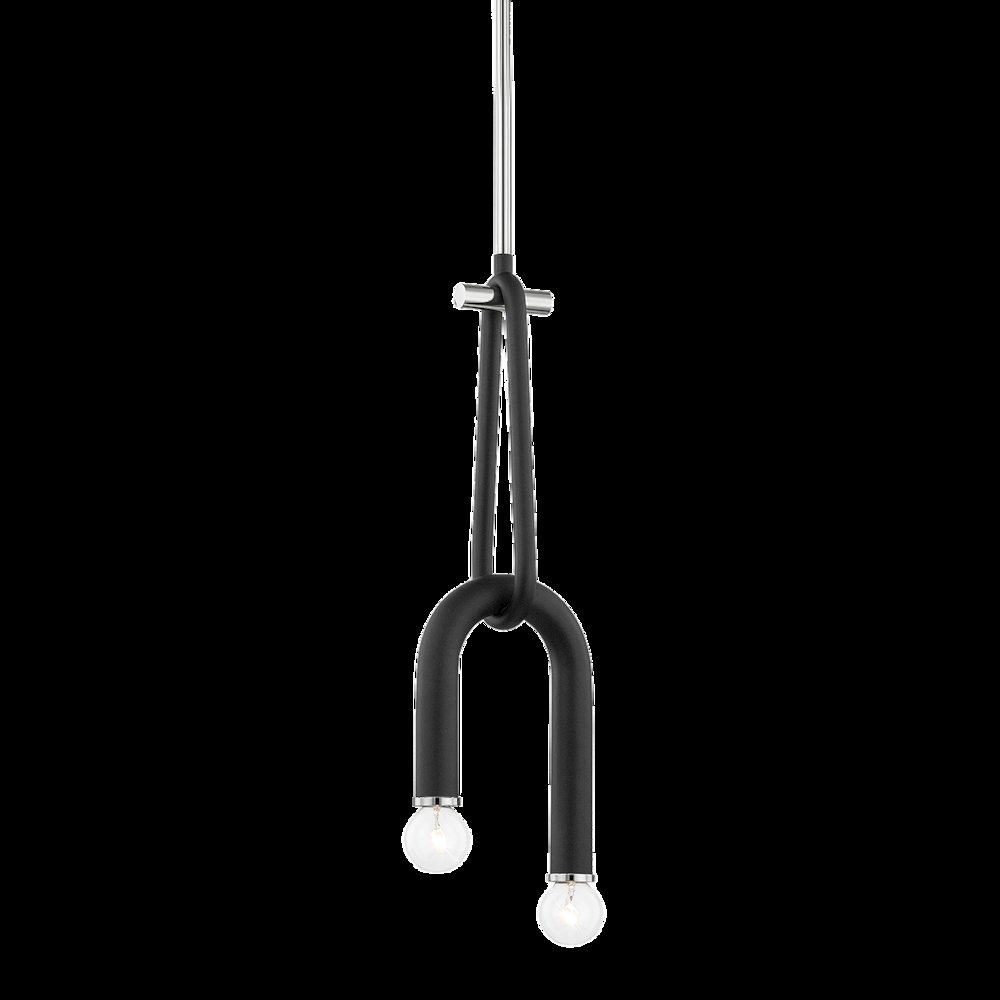 Whit Pendant, Polished Nickel. Picture 1