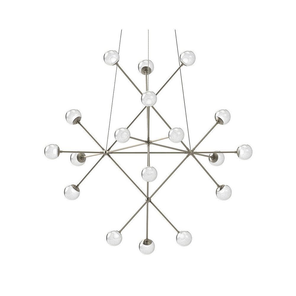 Proton Pendant, Satin Nickel. Picture 1