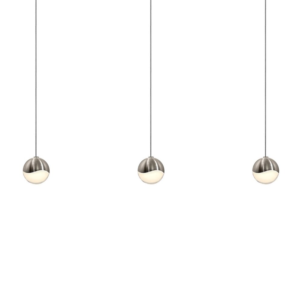 Grapes Pendant, Satin Nickel. Picture 1