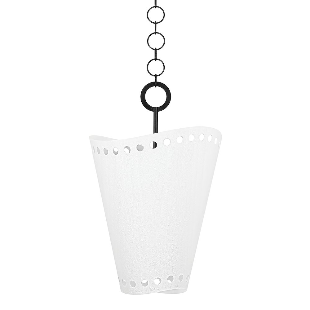 Visalia Pendant, Forged Iron. Picture 1