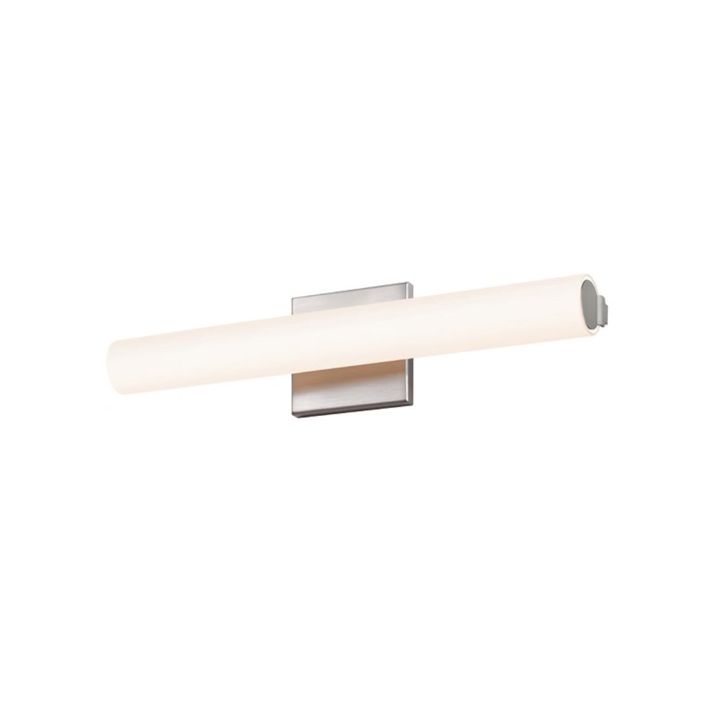 Tubo Slim LED Bath and Vanity, Satin Nickel. Picture 1