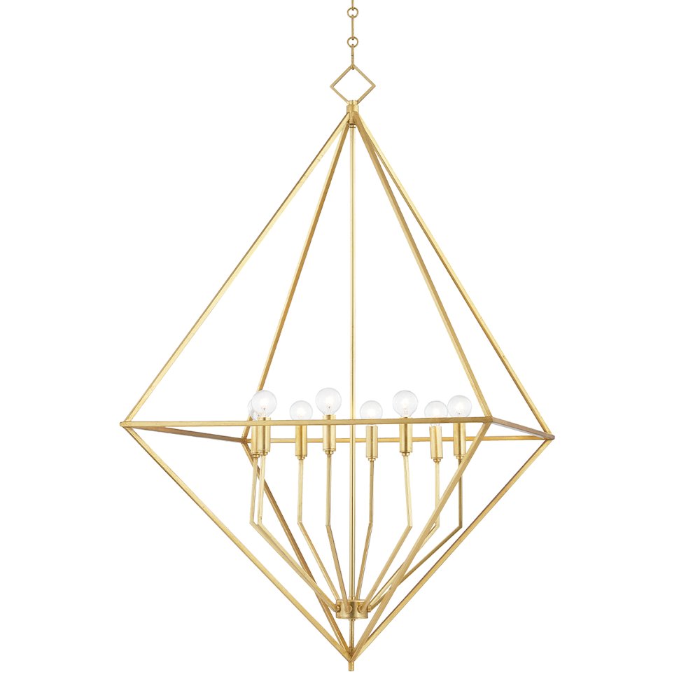 Haines Lantern, Gold Leaf. Picture 1