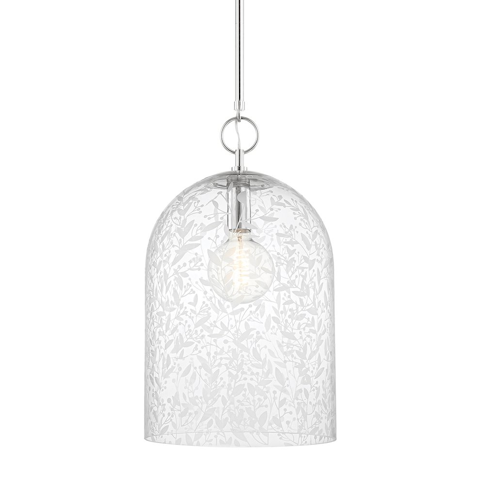 Belleville Pendant, Polished Nickel. Picture 1