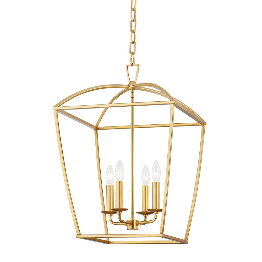 Bryant Lantern, Gold Leaf. Picture 1