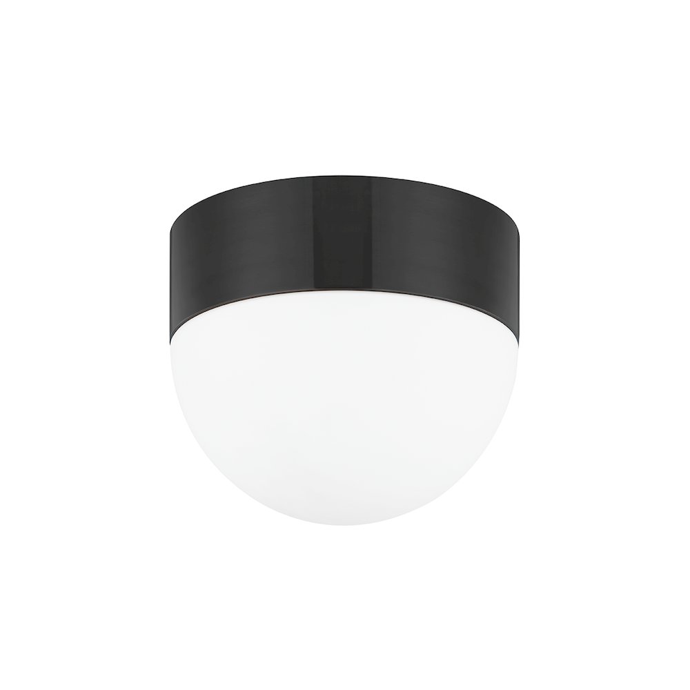 Adams Flush Mount, Old Bronze. Picture 1
