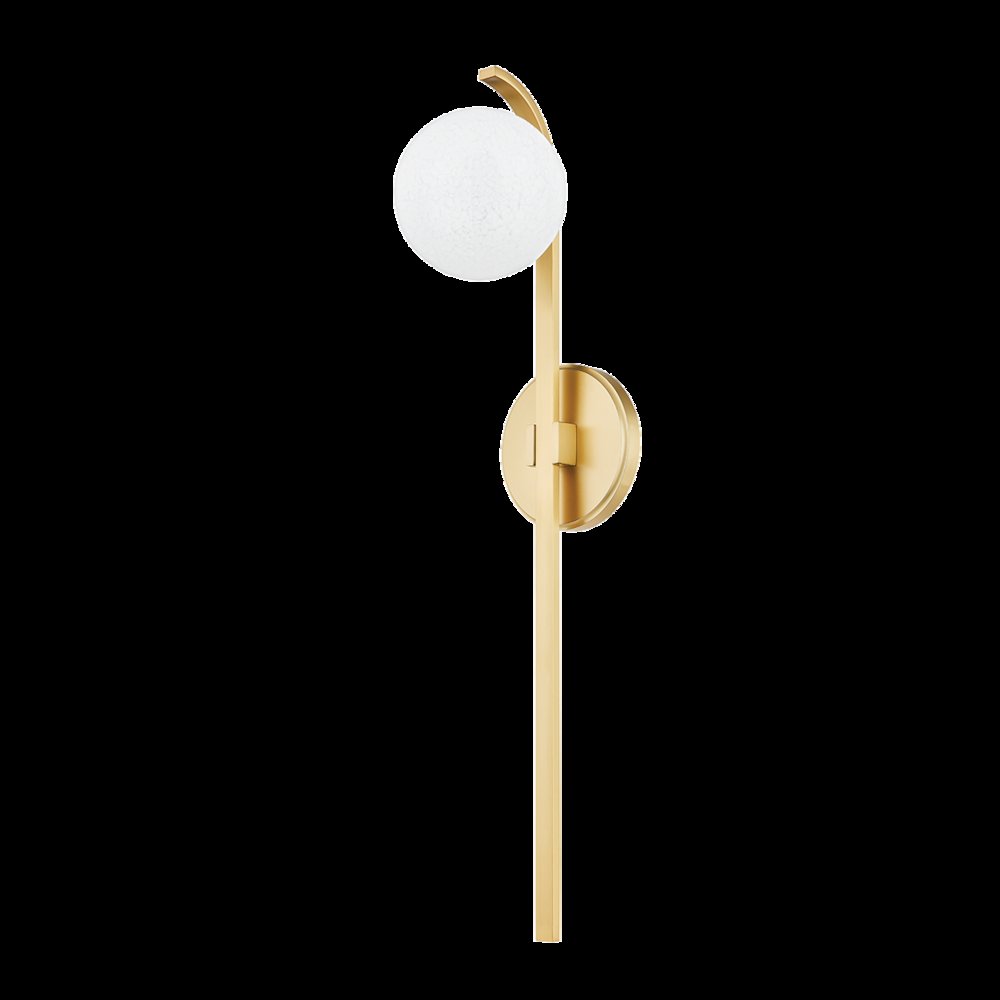 Laval Wall Sconce, Aged Brass. Picture 1