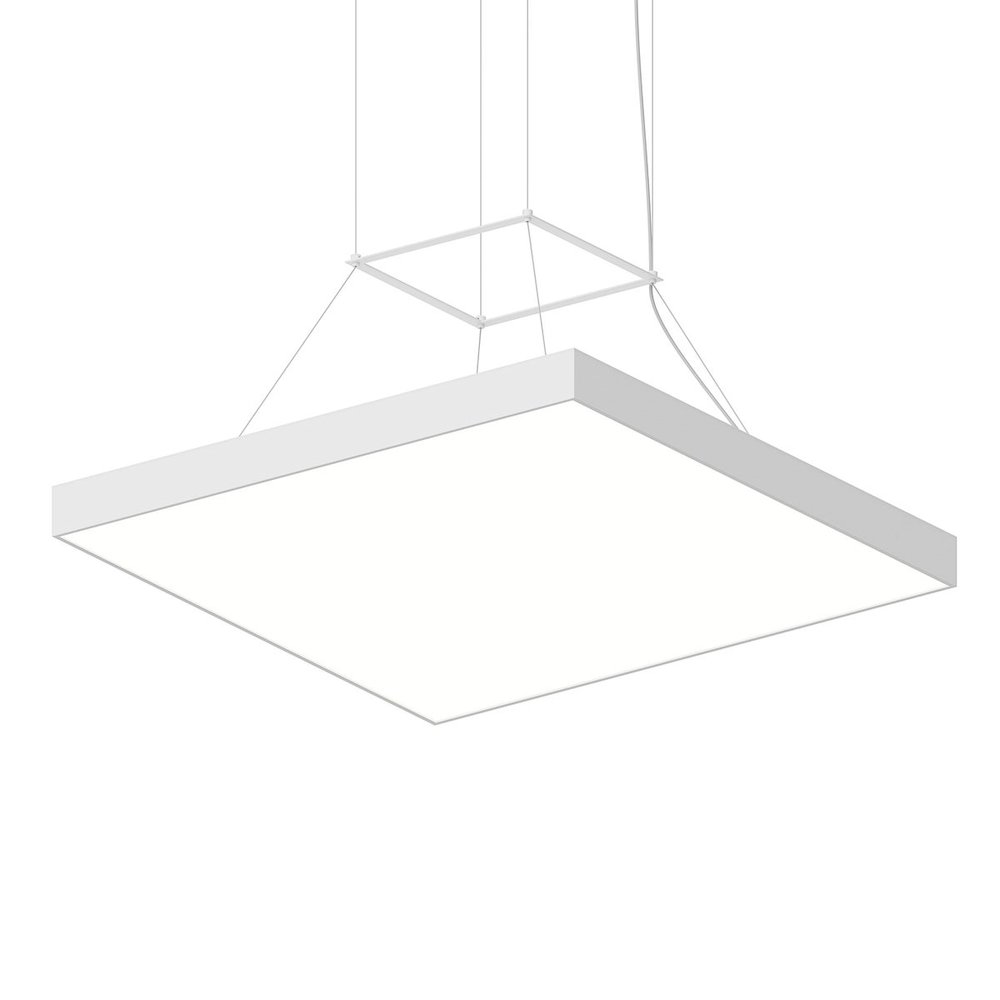 Pi Pendant, Satin White. Picture 1