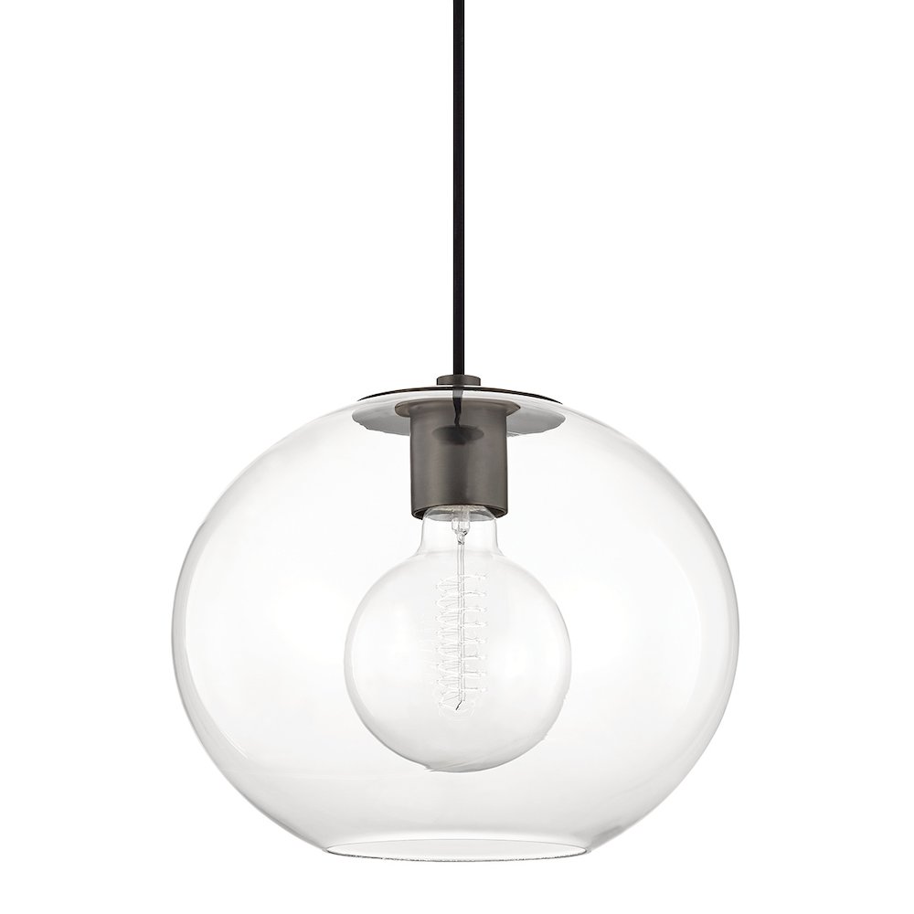 Margot Pendant In Old Bronze Color. Picture 1