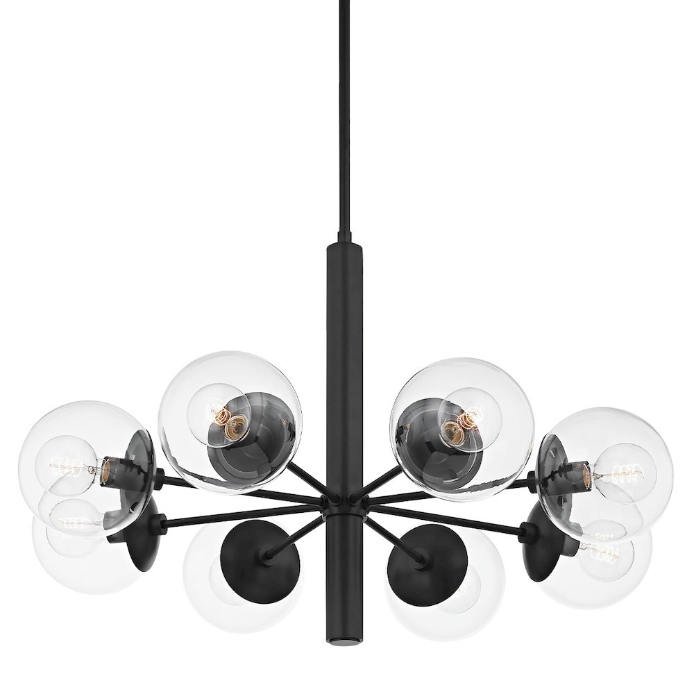 Meadow Chandelier In Old Bronze Color. Picture 1