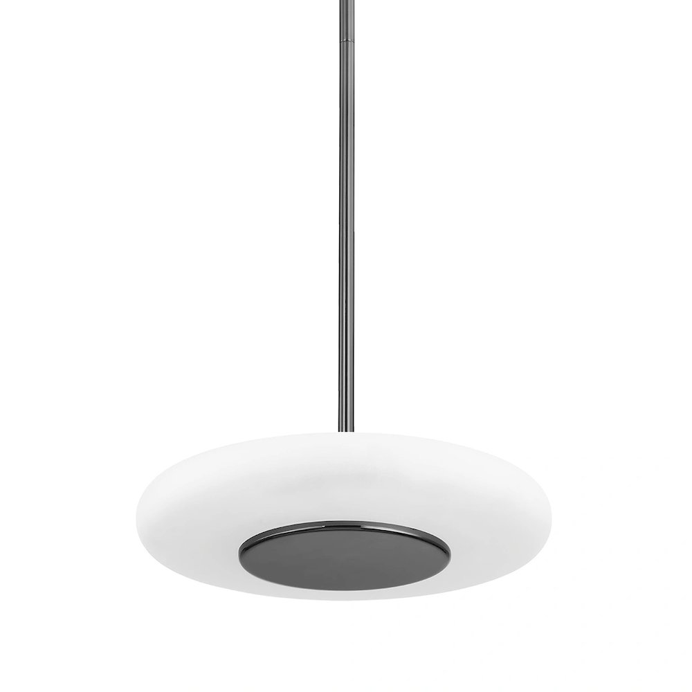 Blyford Pendant In Black Nickel Color. Picture 1