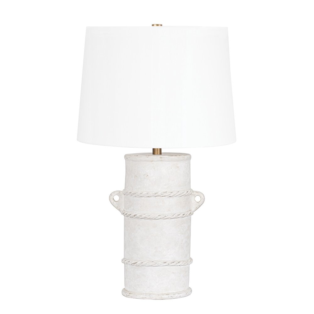 Siena Table Lamp In Patina Brass Color. Picture 1