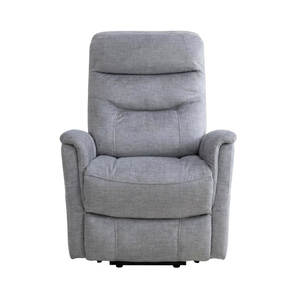 Gemini - Capri Silver Power Lift Recliner with Articulating Headrest. Picture 3