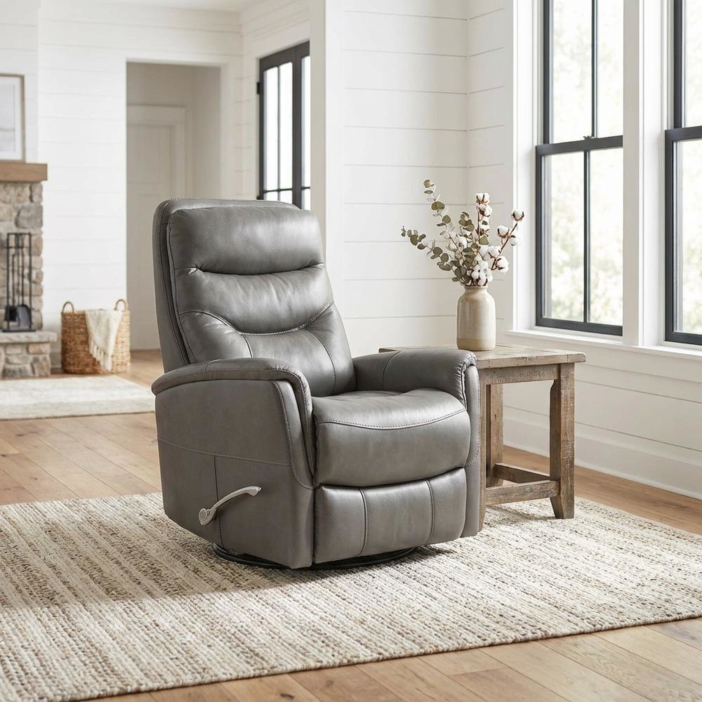Gemini - Ice Swivel Glider Recliner. Picture 2