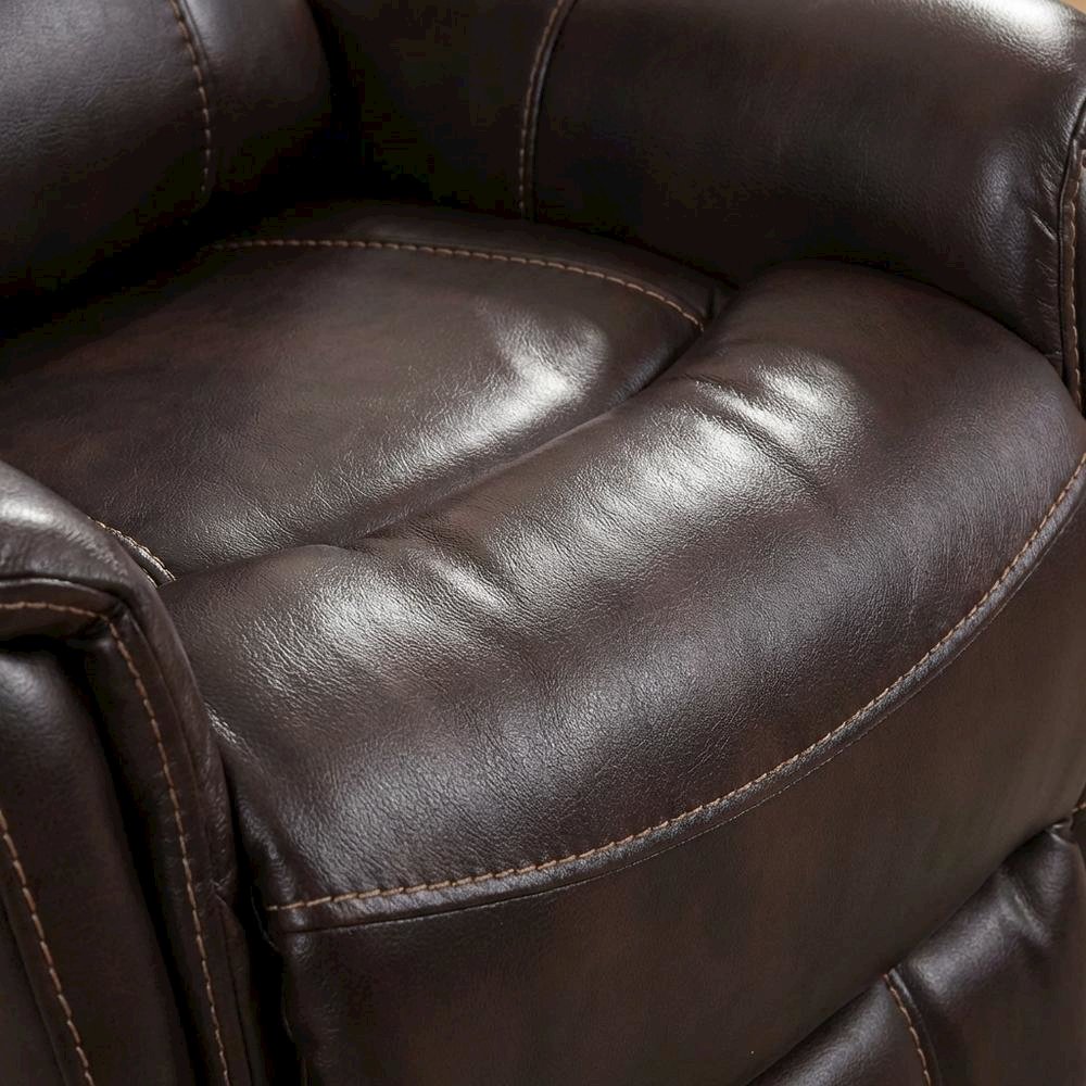 Gemini - Truffle Power Swivel Glider Recliner Two Pack. Picture 6