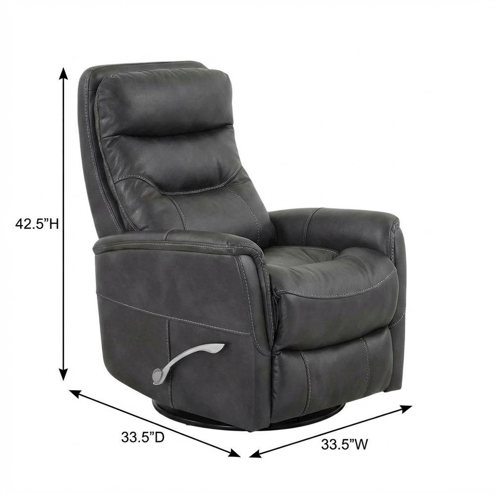Gemini - Flint Swivel Glider Recliner Two Pack. Picture 8