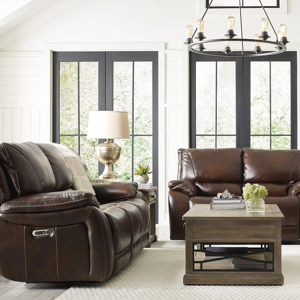 Vail - Burnt Sienna Power Recliner. Picture 5