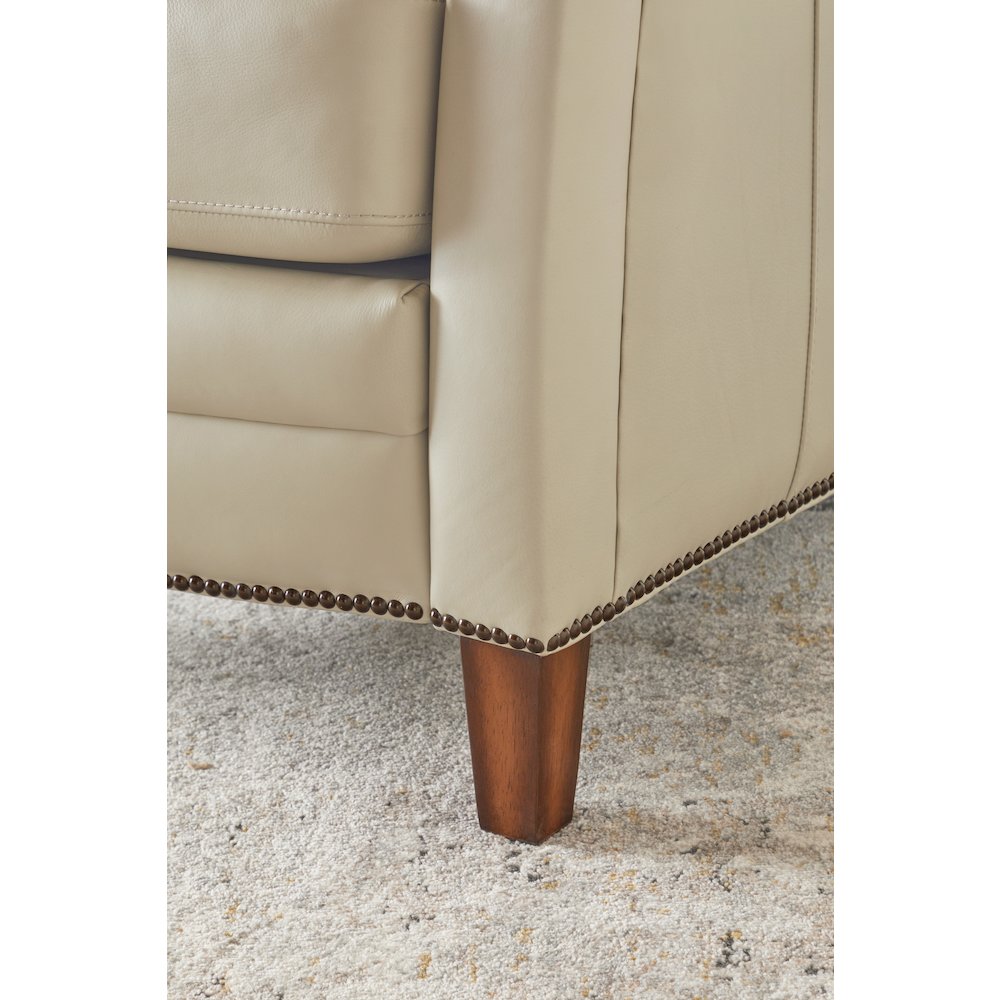 Vermont - Pearl Glow Manual Pushback Recliner. Picture 14