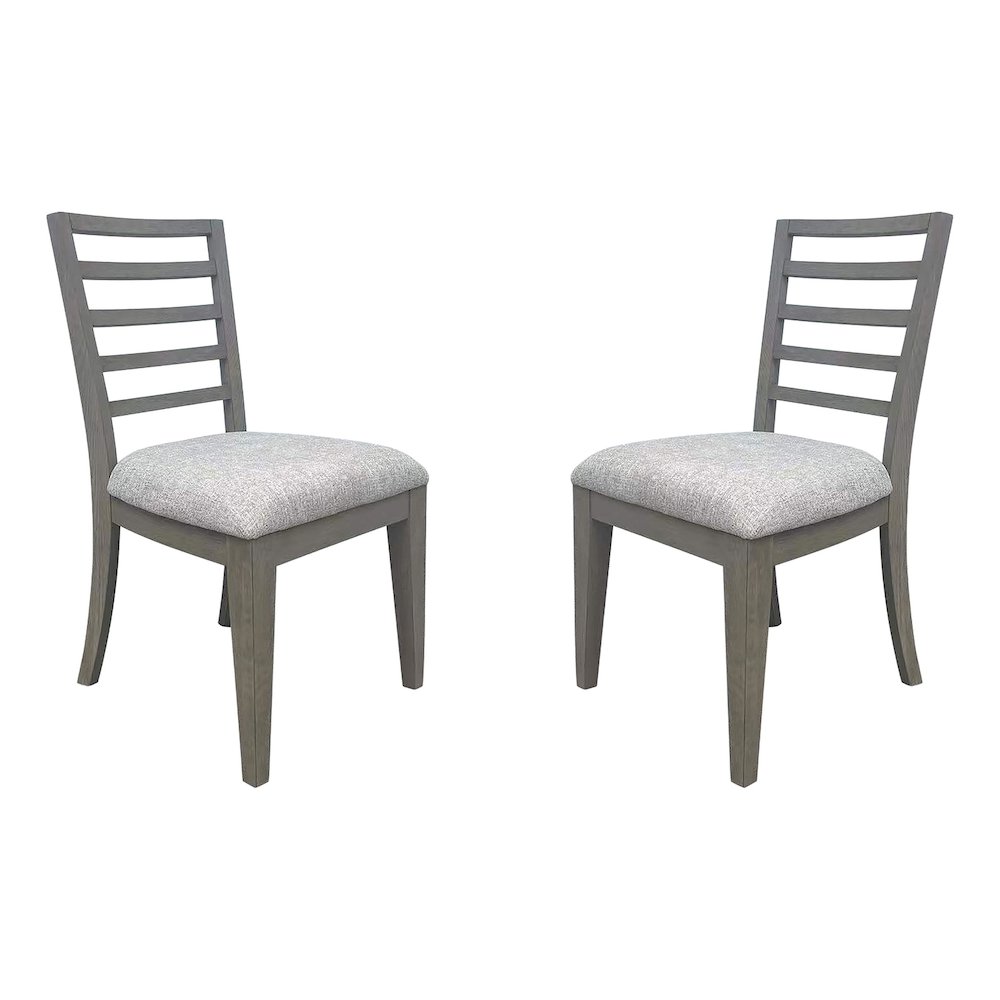Pure Modern Dining Ladder Back Dining Chair Two Pack. Picture 8
