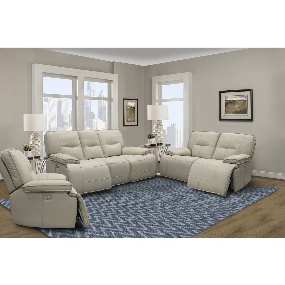 Spartacus - Oyster Power Recliner. Picture 5