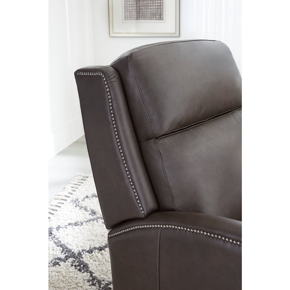 Vermont - Slate Noire Power High Leg Recliner P2 - Power by FreeMotion. Picture 11